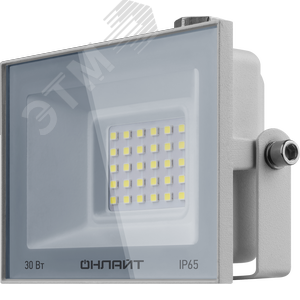 Прожектор светодиодный ДО-30w OFL-30-6K-WH-IP65-LED