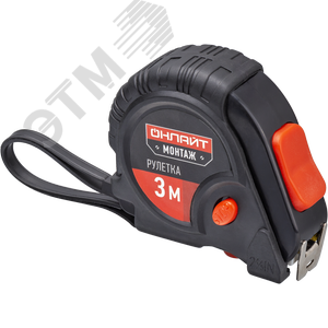 Рулетка ОНЛАЙТ OMT-Ru02-3-16 (3 м х 16 мм)