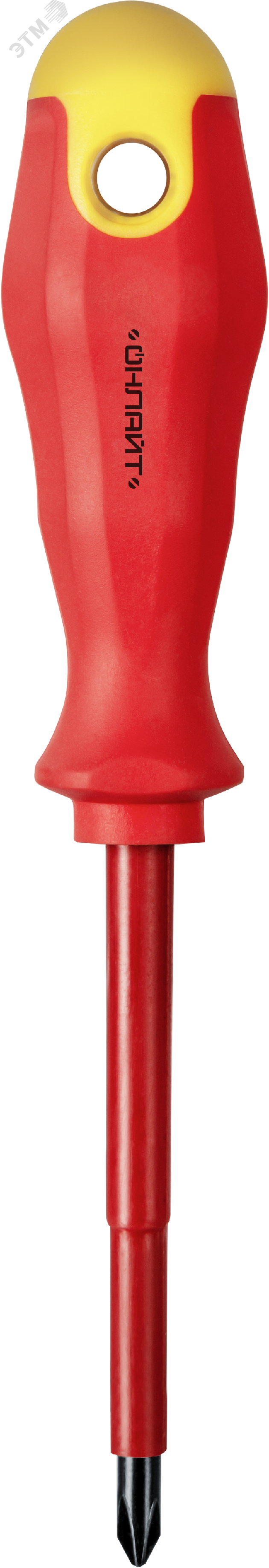 Отвертка диэлектрическая PH2х100 мм Онлайт (OHT-Otd01-PH2-100)