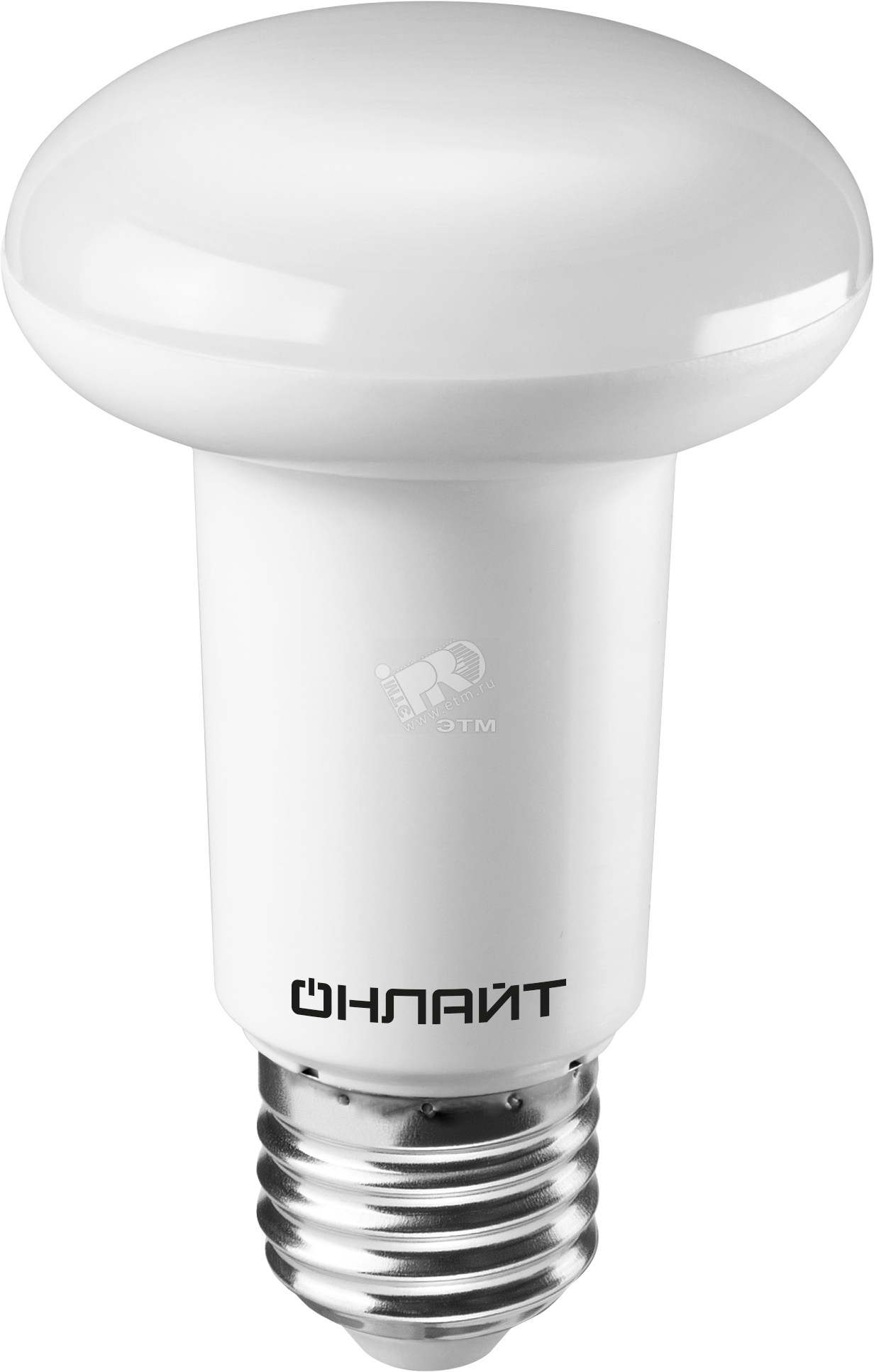 Лампа светодиодная LED зеркальная 8вт E27 R63 белый