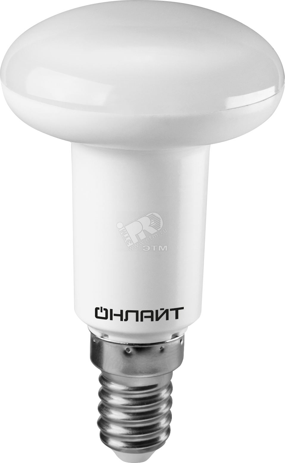 Лампа светодиодная LED зеркальная 5вт E14 R50 теплый