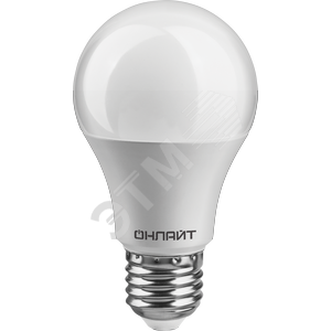 Лампа светодиодная LED 10вт E27 белый PROMO