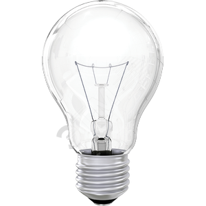 Лампа накаливания ЛОН 95вт А50 230в Е27