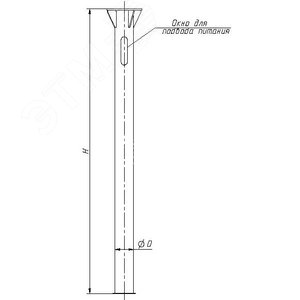 Закладная деталь фундамента (ЗФ-20/4/К230-2,0-б)