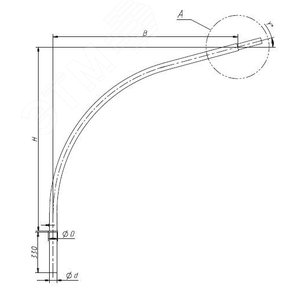 Кронштейн (1.К1-2,0-2,5-Ф3-ц)