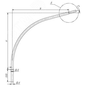 Кронштейн (1.К1-2,0-2,0-Ф3-ц)