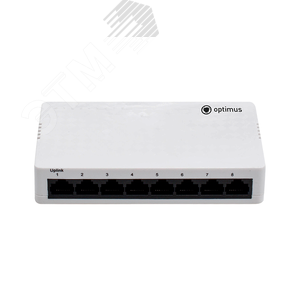 Коммутатор неуправляемый 7 портов 10/100 Мбит/с RJ-45