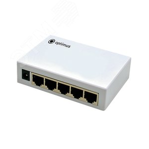 Коммутатор неуправляемый 5 портов 10/100/1000 Мбит/с RJ-45