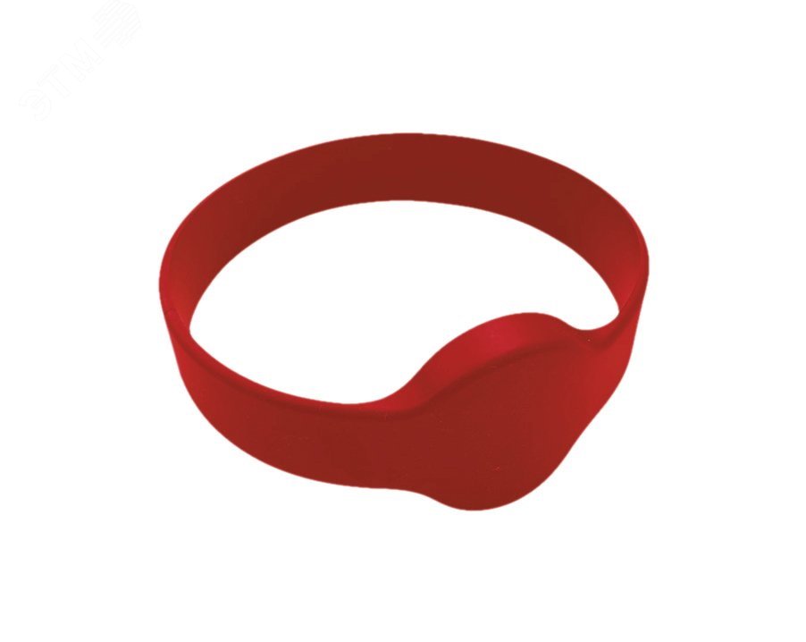 Браслет без застёжки красный