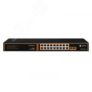 Коммутатор РоЕ неуправляемый с 16 портами 10/100/1000 Мбит/с
