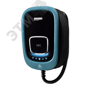 Зарядная станция для электромобилей VIARIS UNI 7,4 kW 5m Кабель T2 Schuko WiFi+Ethernet