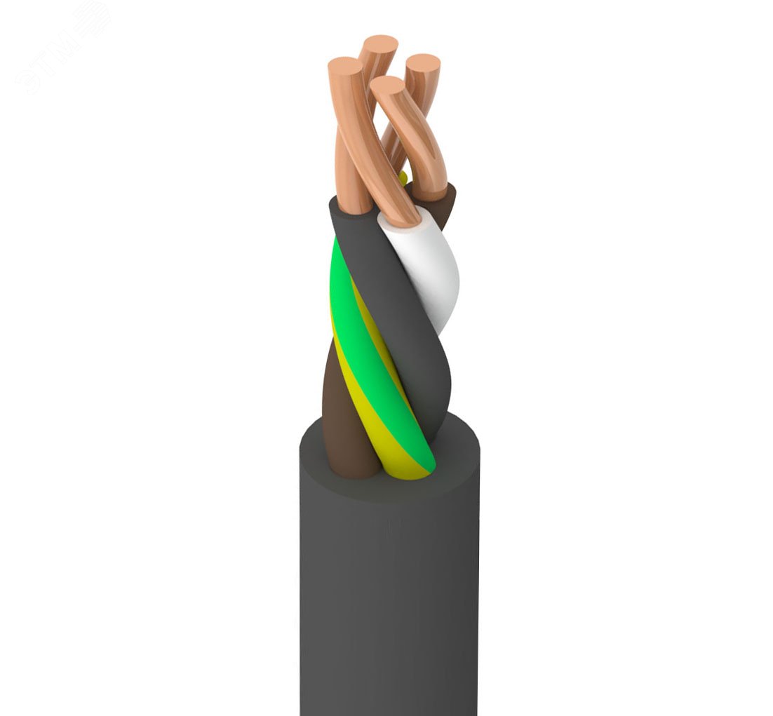 Кабель силовой ППГнг (А) -НF 4х4 - 0.66  ТРТС барабан