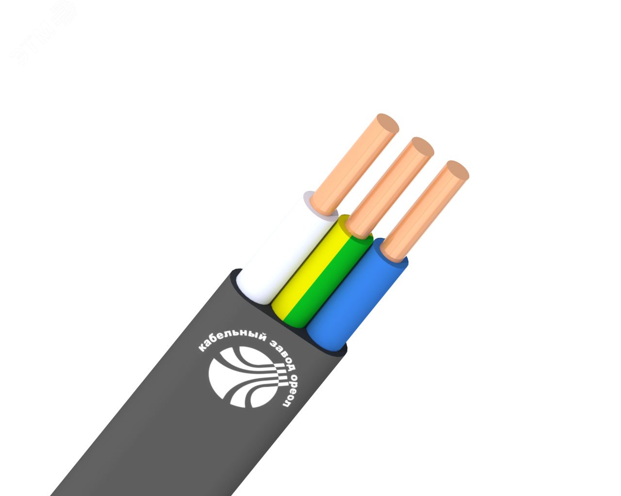 Кабель силовой ВВГ 3х1.5пл ТРТС плоский