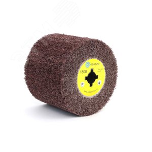 Валик Д120x100x19, нетканый материал с абразивом LP-180R по дереву для щеточных шлиф машин (6-062)