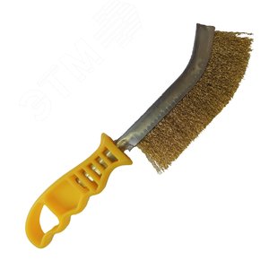 Щетка ручная универсальная 265х140, ворс гофр латунь 0,30