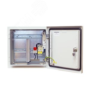 Термошкаф с обогревом и оптическим кроссом, IP66, -50град. до +50град.С, 300x300x210 мм