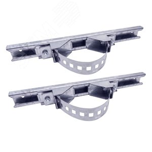 Комплект кронштейнов на столб 2шт для станций 400-600мм