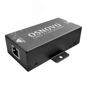 Удлинитель PoE 2хRJ-45 10/100 Мб/с, до 100 м