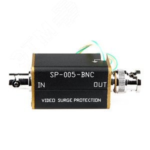 Устройство грозозащиты цепей видео. 1 вход (BNC-мама), 1 выход (BNC-папа)