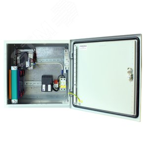 Термошкаф с обогревом, оптическим кроссом и резервным питанием, IP66, -60град. до +50град.С, 400x400x210 мм