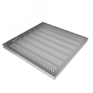 Панель фальшпола металлическая перфорированная, перфорация 38%, толщиной 38 мм