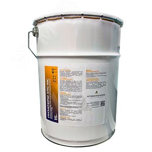 Покрытие теплоизоляционное силиконовое для металлоконструкций, метал. ведро 15 кг