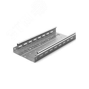 Металлический лоток перфорированный 200х50х3000, толщ. 0,7 мм, гор. цинк