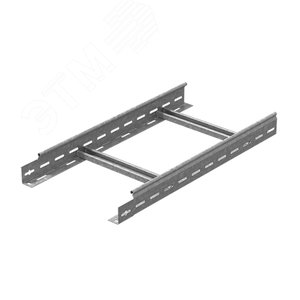 Лестничный лоток замковый 400х60х3000, толщ. 1,5 мм, Сендзимир цинк