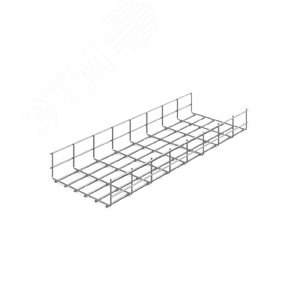 Проволочный лоток 300х85х3000, толщ. 4,0 мм, гальван. цинк