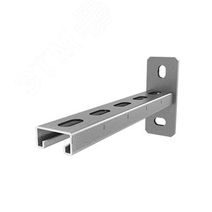 Консоль СТРАТ 41х21, база 300, толщ. 2,0 мм, гальван. цинк