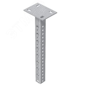 Стойка потолочная сварная устойчивая 400 мм, толщ. 2,0 мм, гальван. цинк