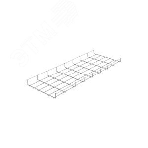 Проволочный лоток 300х35х3000, толщ. 4,0 мм, гальван. цинк