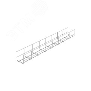 Проволочный лоток 100х85х3000, толщ. 4,0 мм, гальван. цинк