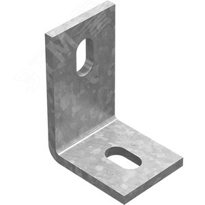 Кронштейн угловой монтажный 60х60, толщ. 5,0 мм, термодиффузия