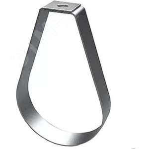 Хомут спринклерный без гайки, 2,5 (75-80мм) Д11, гальван. цинк