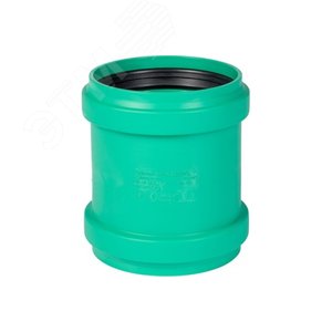Муфта двойная ливневой канализации 125 мм