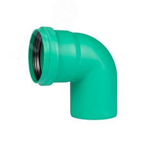 Отвод ливневой канализации 125х87 град.