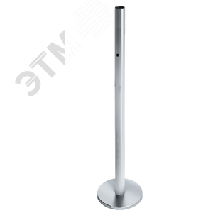 Стойка ограждения передвижная базовая с отверстием под фиксатор