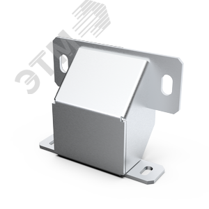 Кронштейн крепления от турникета к калитке порошковая окраска (серый RAL 7035 шагрень)