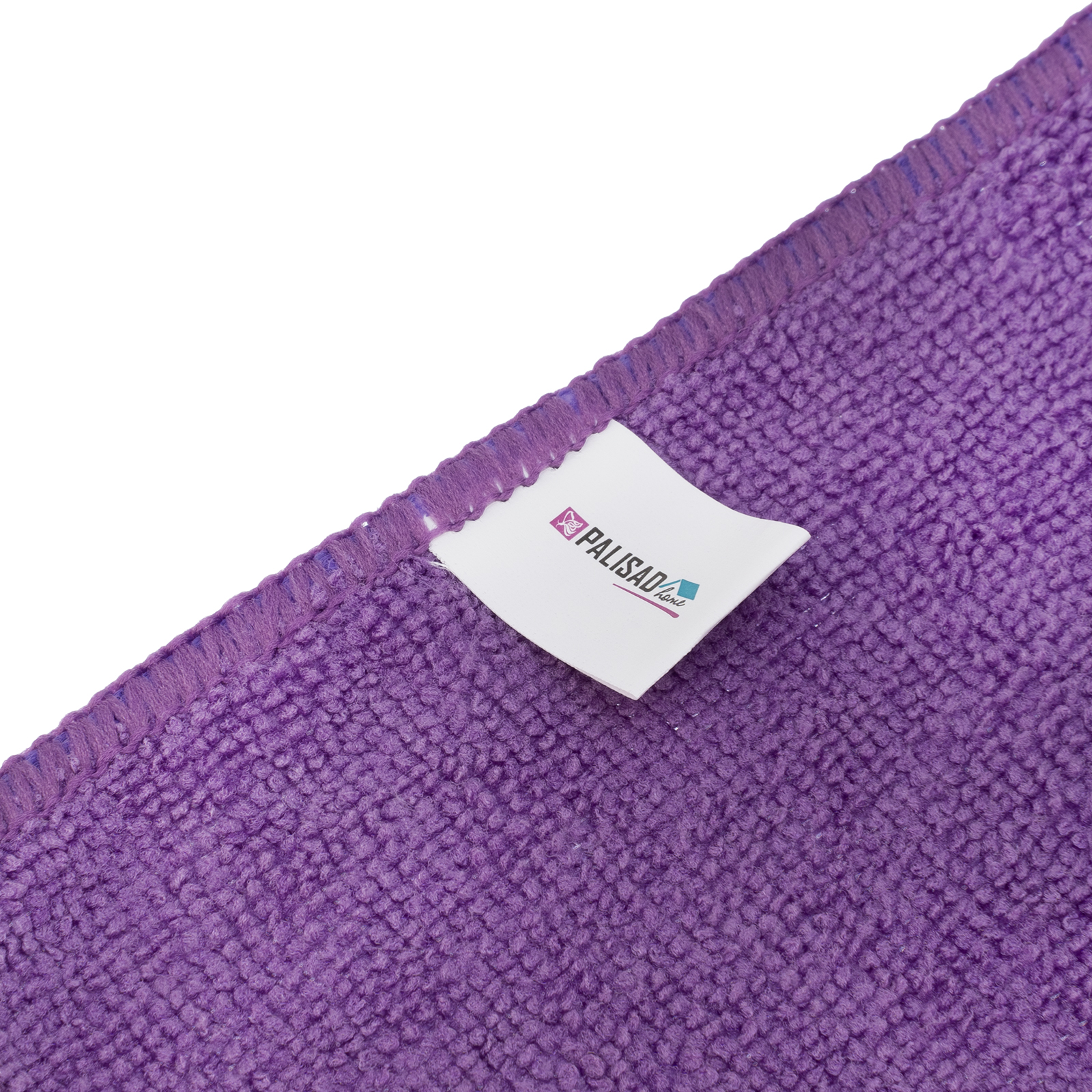 Салфетка из микрофибры для пола, 500 x 600 мм, фиолетовая, Home Palisad