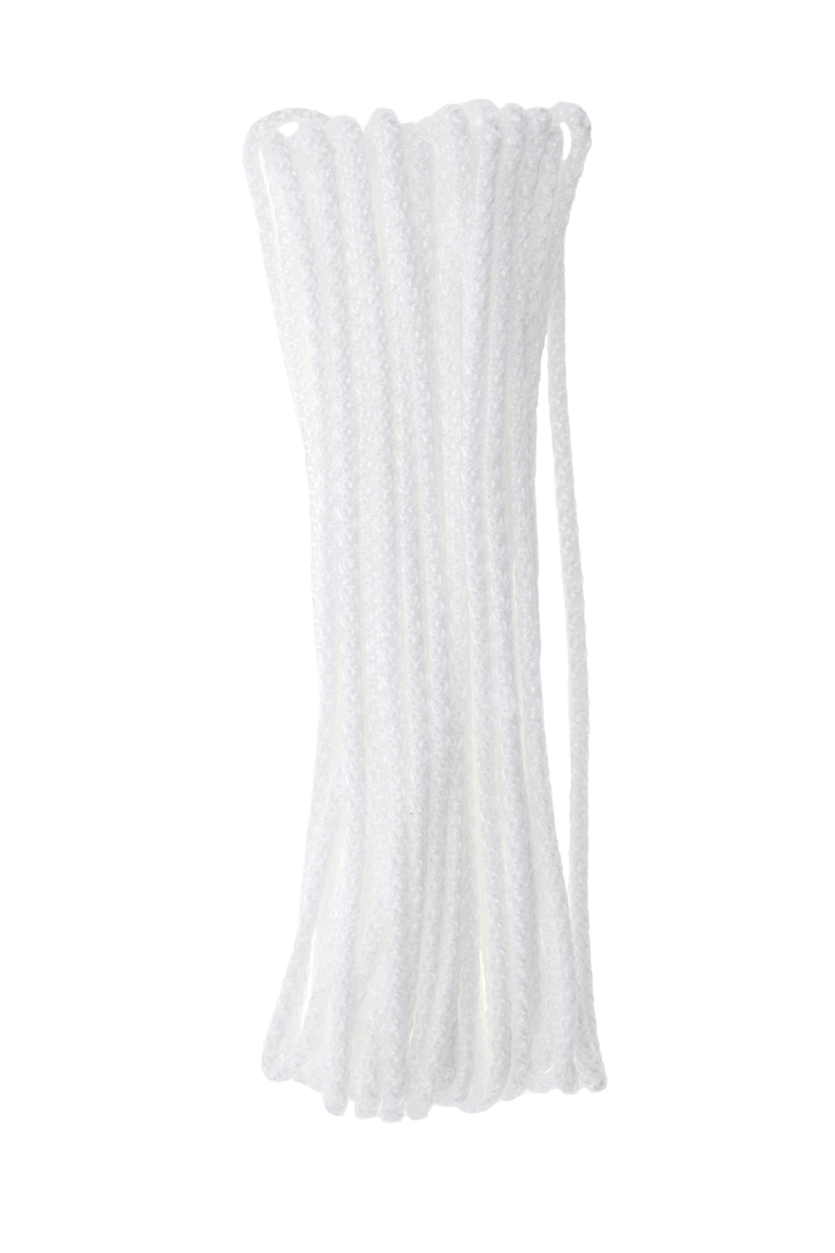 Шнур бельевой полипропиленовый с сердечником, 5 мм, L 10 м, белый, Home Palisad