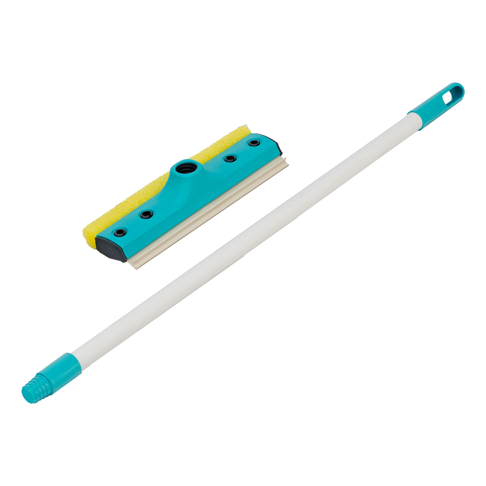 Щетка-окномойка с водосгоном, пластиковый черенок, 640х220 мм, Home Palisad