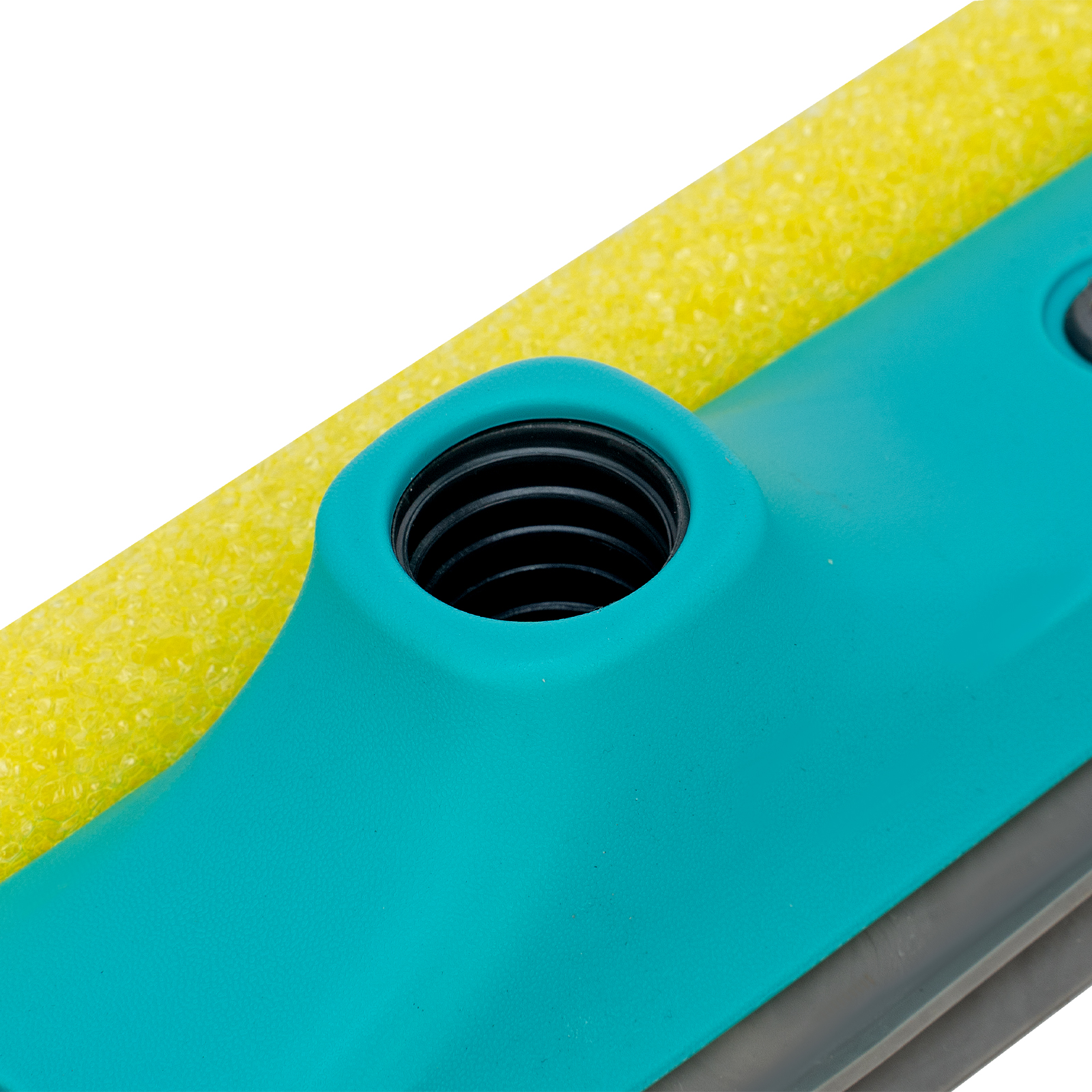 Щетка-окномойка с водосгоном, пластиковый черенок, 430х220 мм, Home Palisad