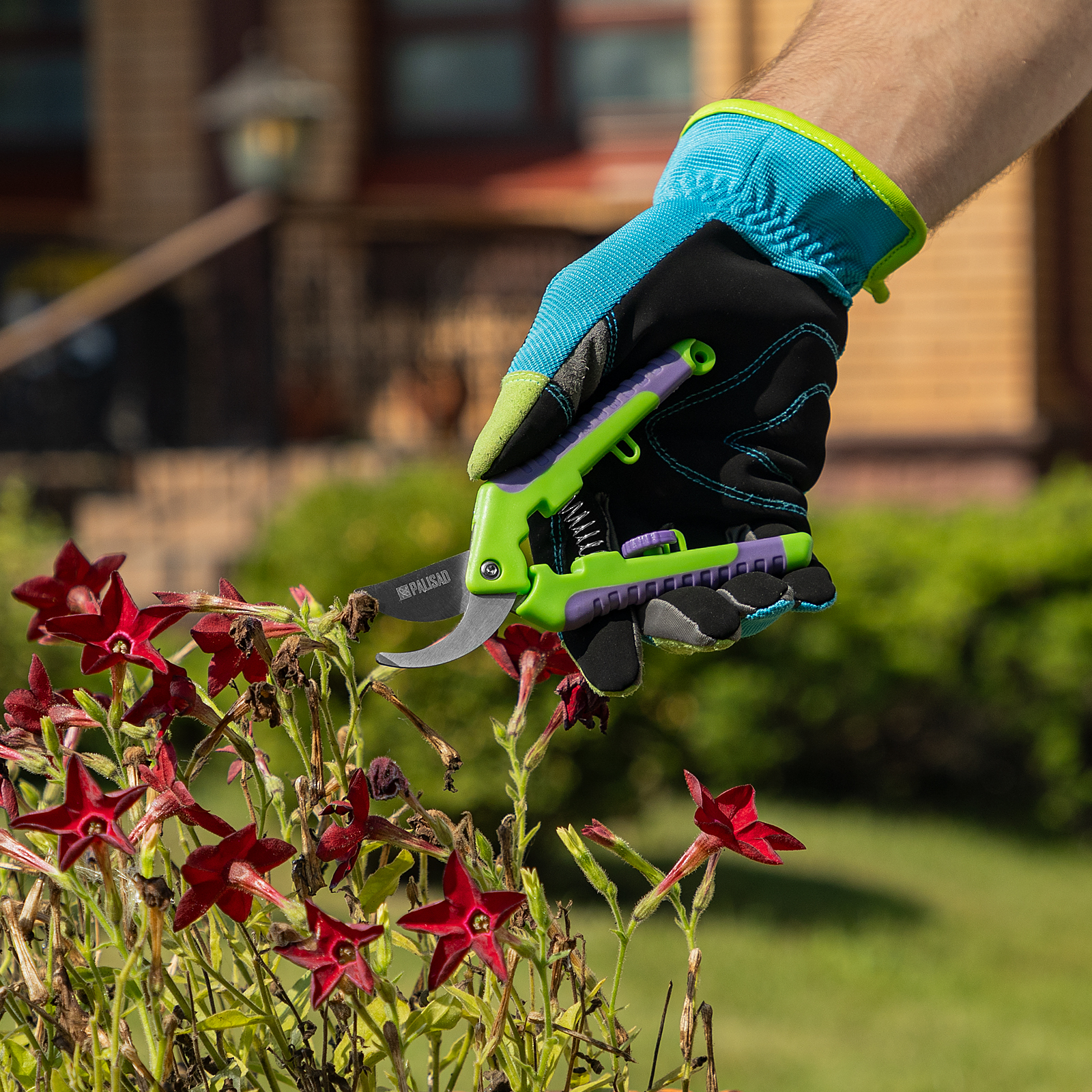 Секатор прямого реза, 150 мм, для бонсай и топиария, двухкомпонентные рукоятки, Palisad