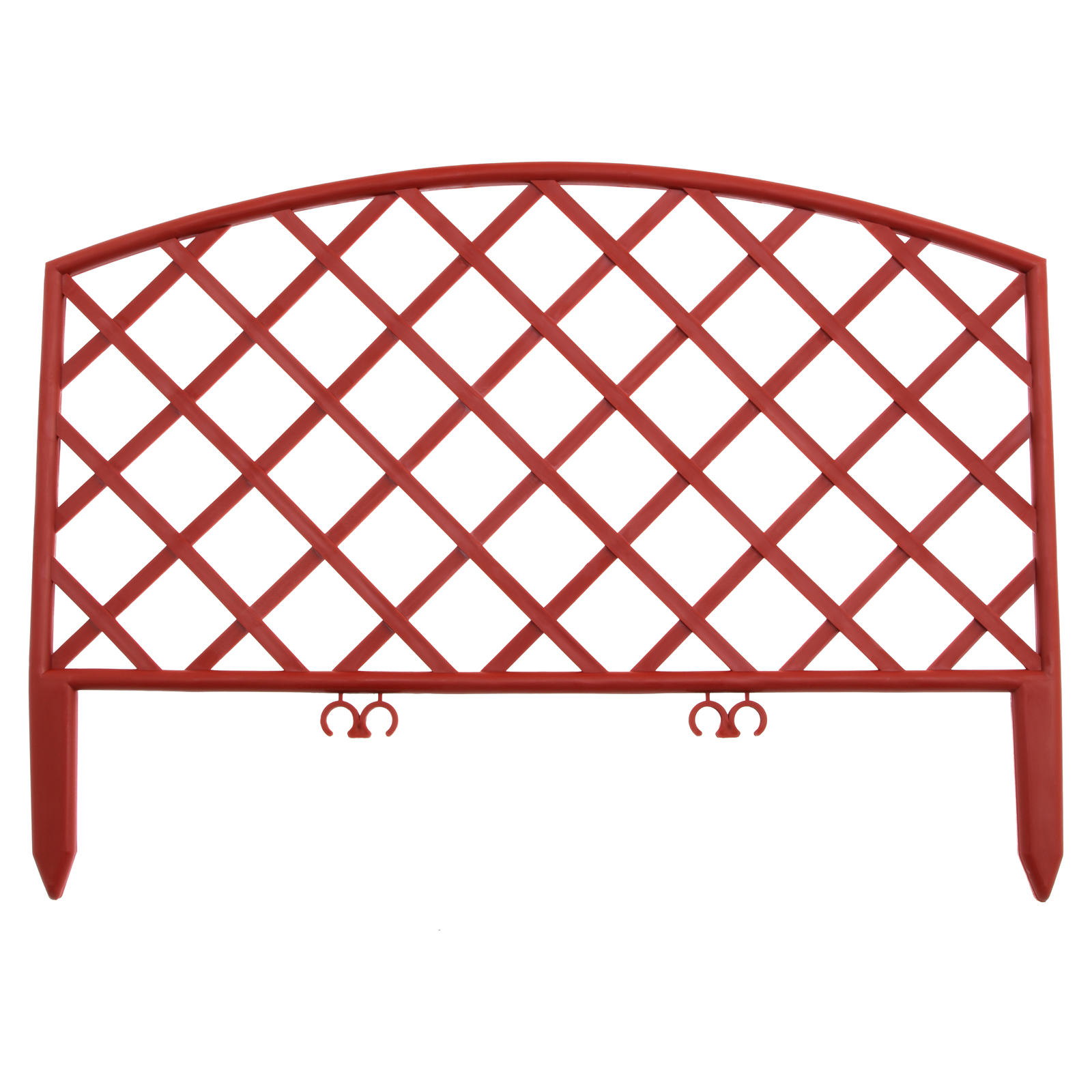 Забор декоративный "Сетка", 24 х 320 см, терракот, Palisad