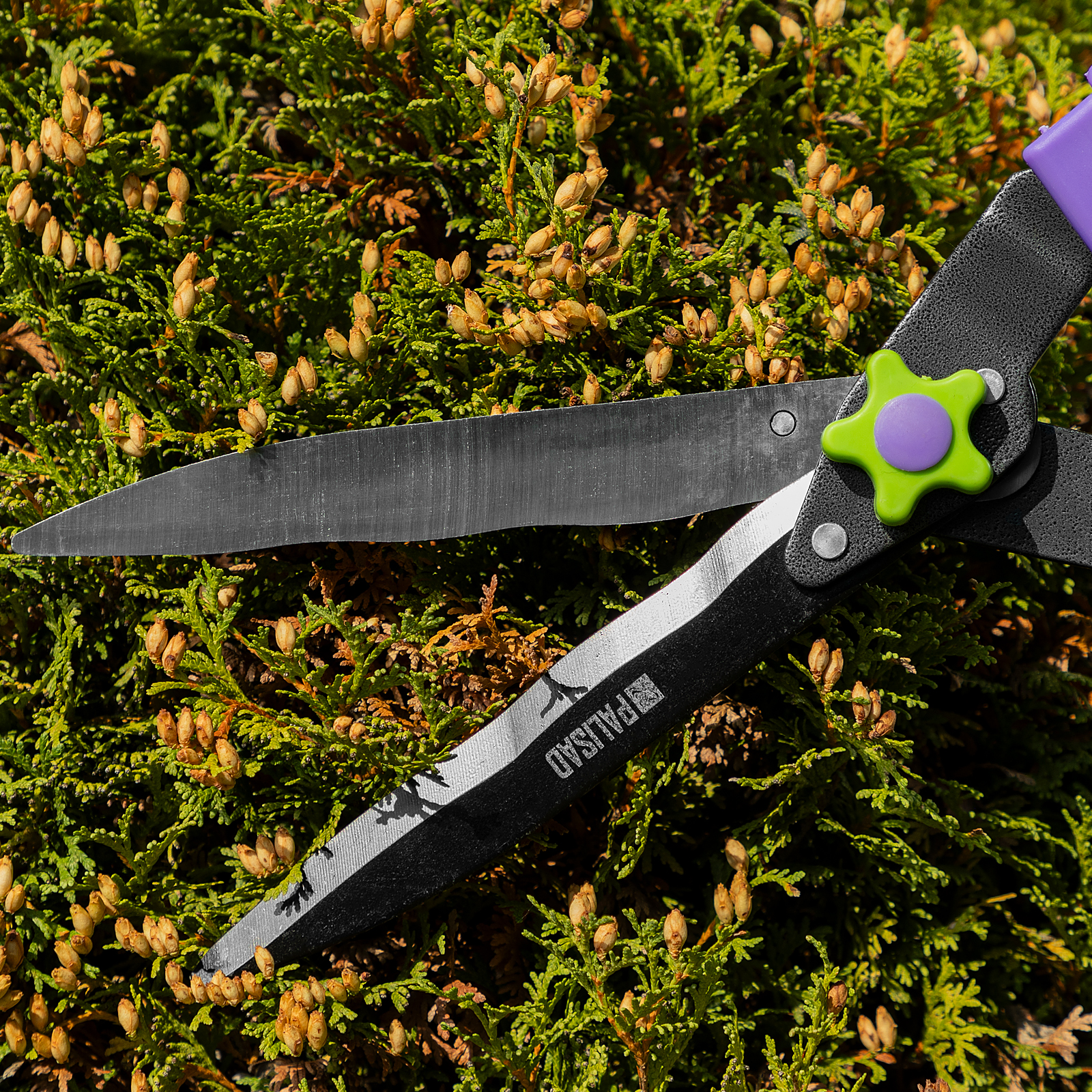 Кусторез, 560 мм, волнистые лезвия, двухкомпонентные рукоятки, Palisad