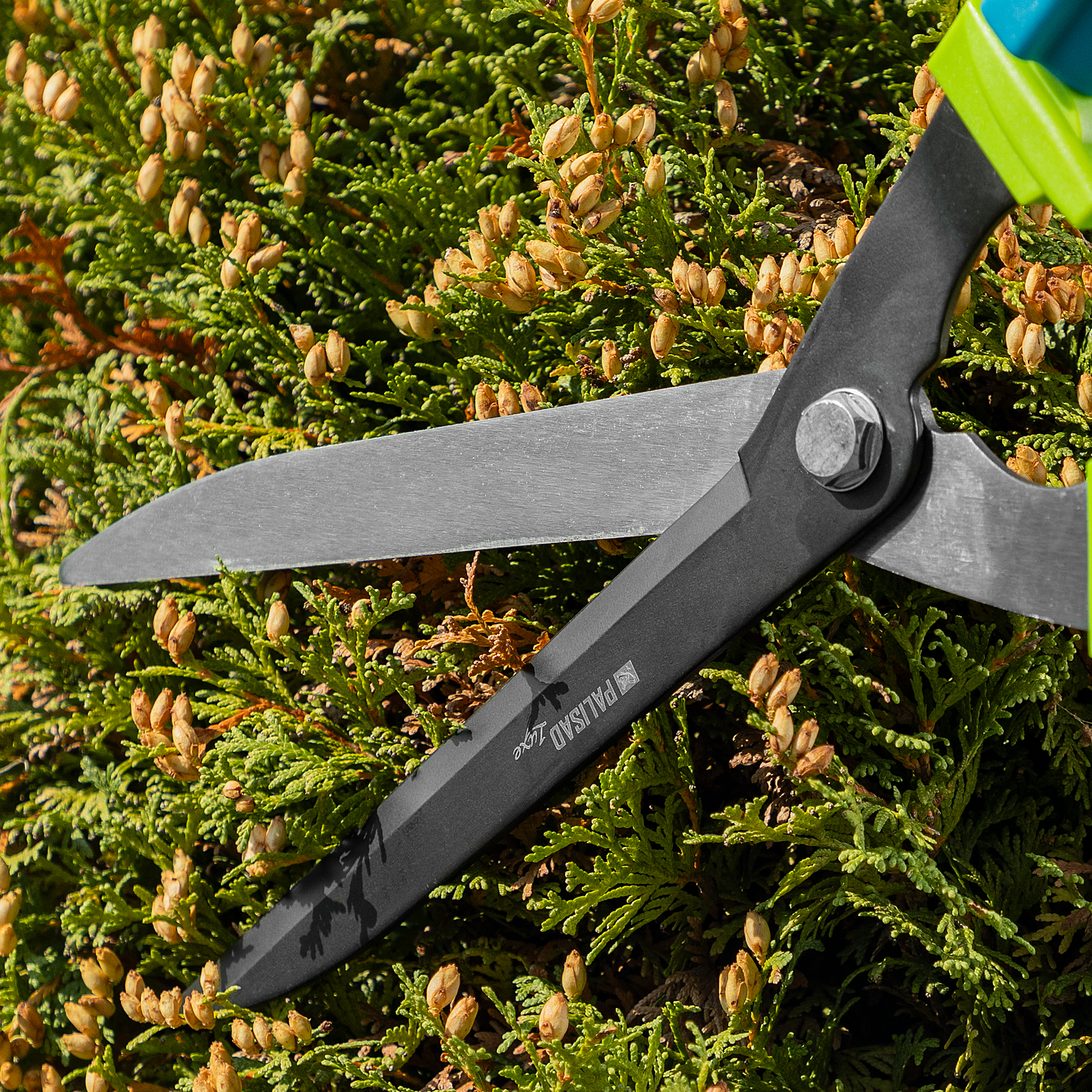 Кусторез, 640 - 820 мм, телескопические алюминиевые рукоятки, Luxe, Palisad