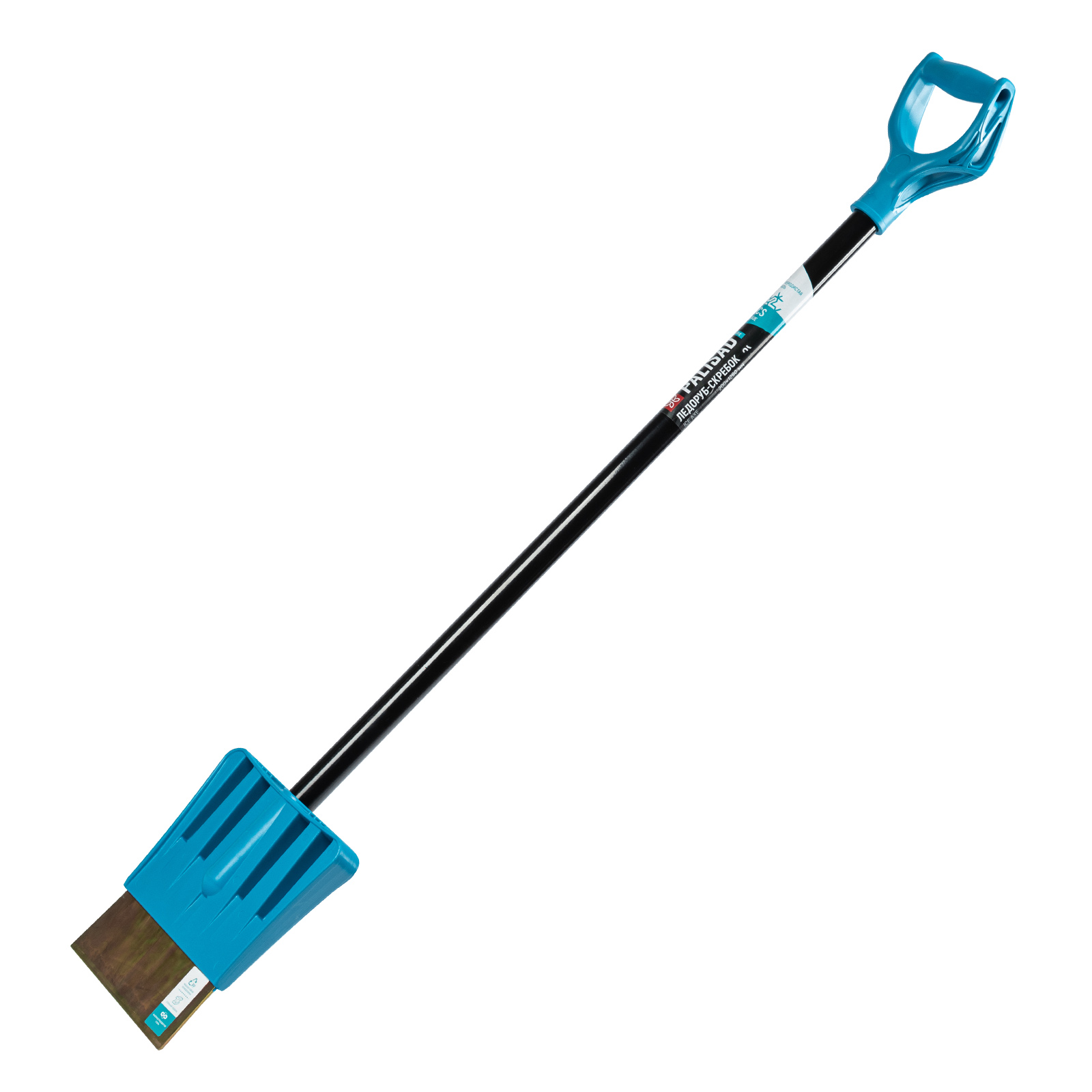 Ледоруб - скребок Profi, 200 мм, 2.5 кг, металлический черенок, Luxe, Palisad