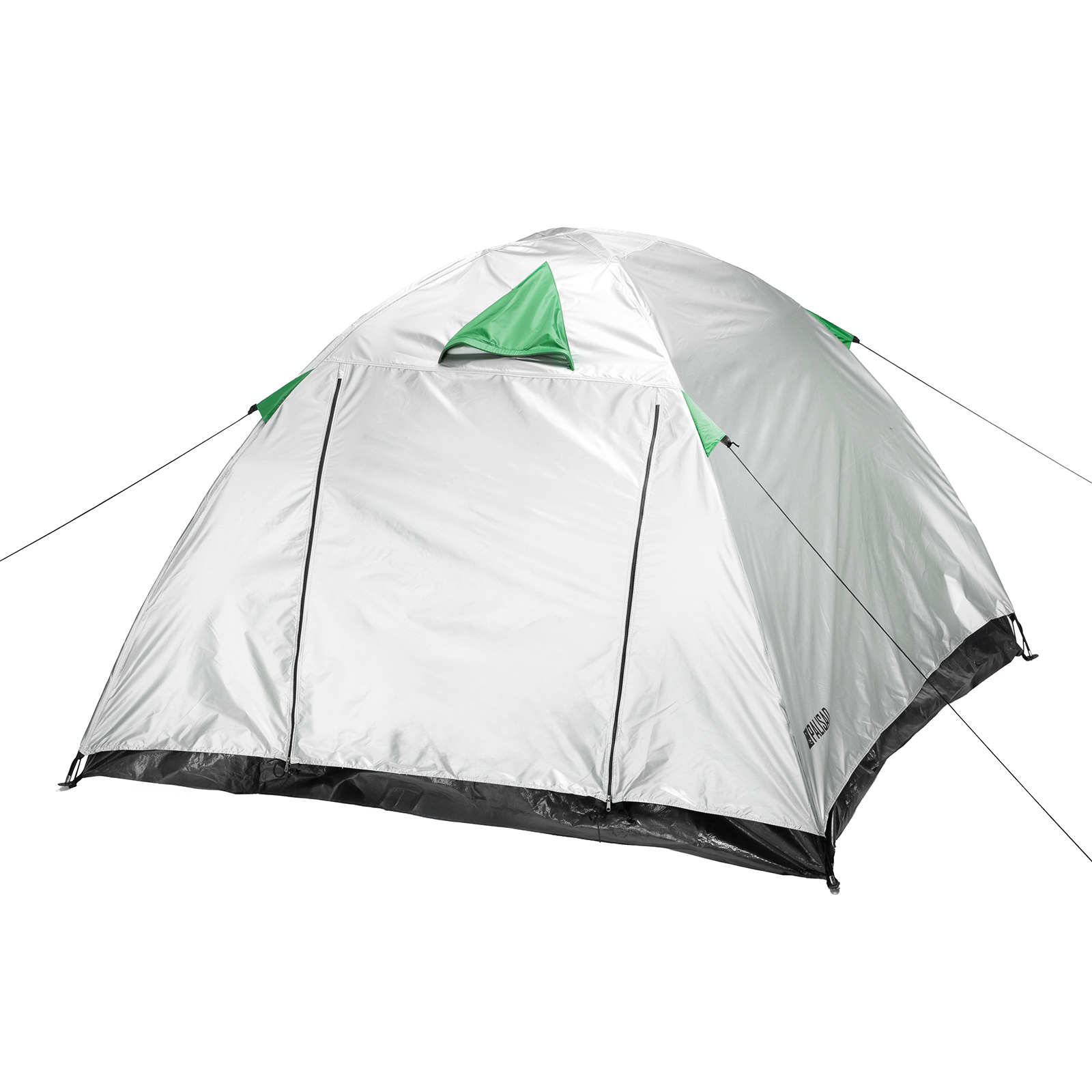 Палатка двухслойная трехместная 210 x 210 x 130 см, Camping Palisad