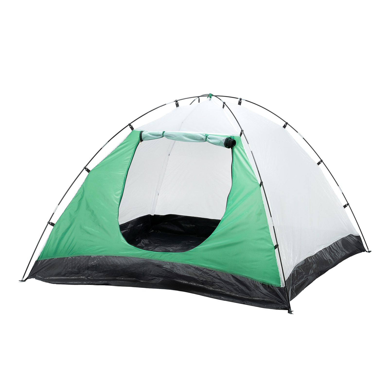 Палатка двухслойная трехместная 210 x 210 x 130 см, Camping Palisad